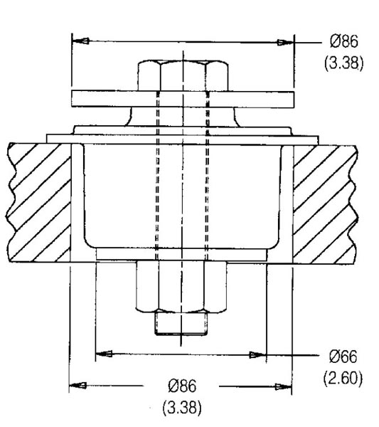 Motor mount clearance function